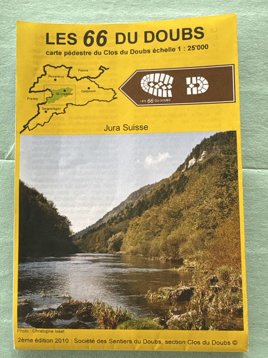 Cartoline: Wanderkarte Les 66 du Doubs – Nuovo (secondo la descrizione) da Grenchen venduto da nethy