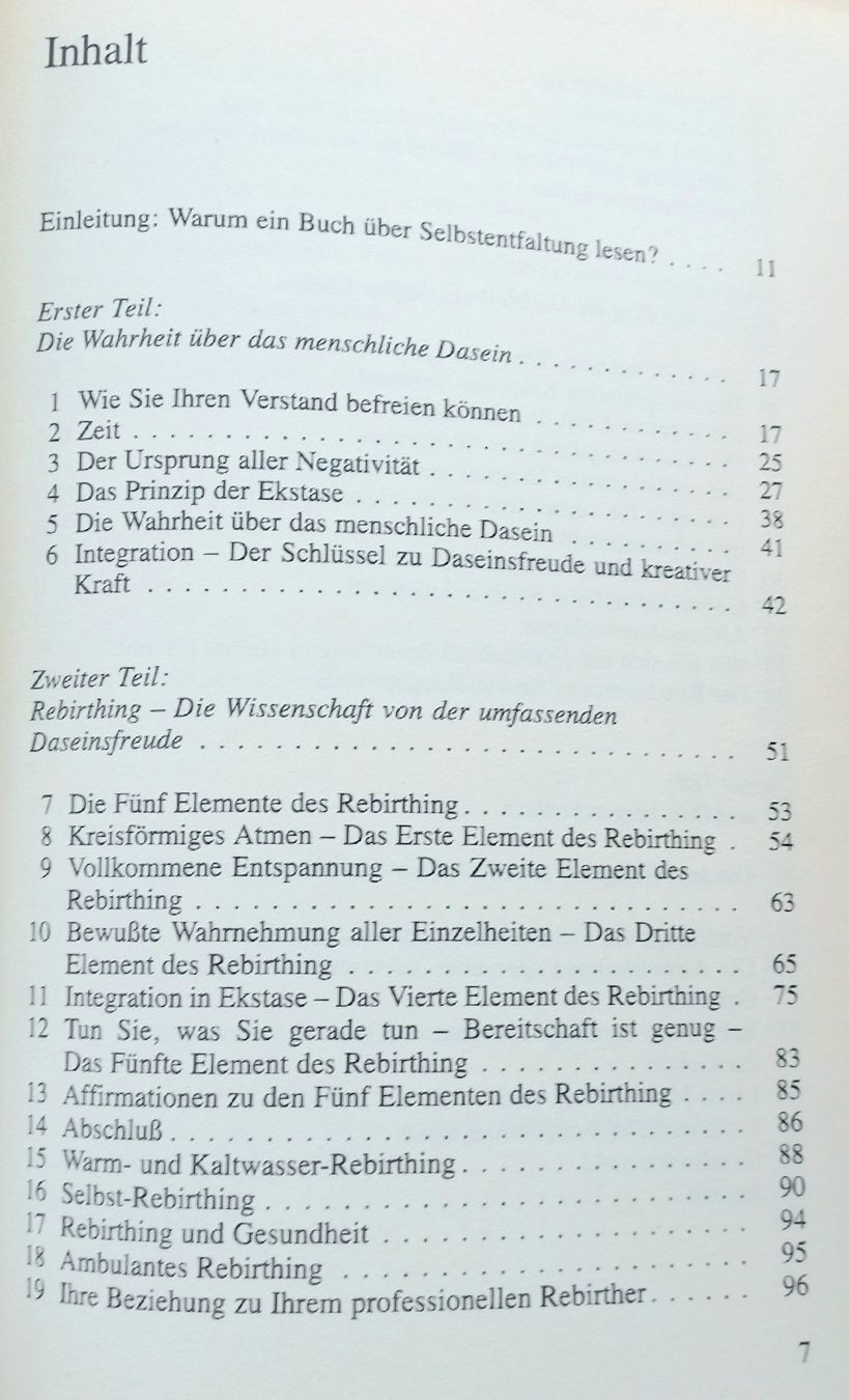 Bücher: Jim Leonarg / Phil Laut - Rebirthing - deutsch – Gebraucht aus Niederuzwil von lubimaja 1