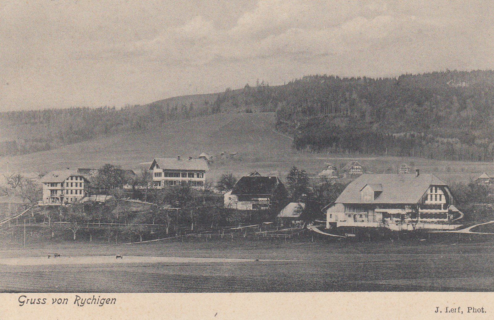 Cartoline postali: Richigen   BE  bei Worb   /  Gruss aus RYCHIGEN – Usato da Brig venduto da Valcards54