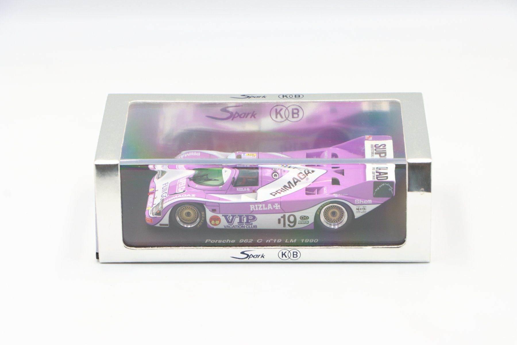 Porsche Modellini d'auto: Porsche 962 C Le Mans 1990 1:43 Spark – Nuovo e nell'imballaggio originale da Bühl b.Aarberg venduto da modelldiecast 1