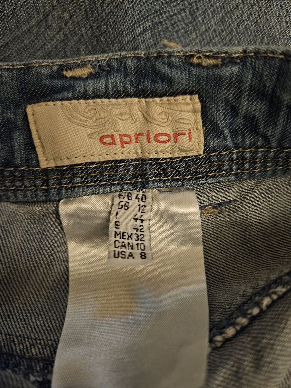 Jeans: Damen Bermuda Jeans apriori Grösse 38  – Nuovo (secondo la descrizione) da Anwil venduto da tamoos 6