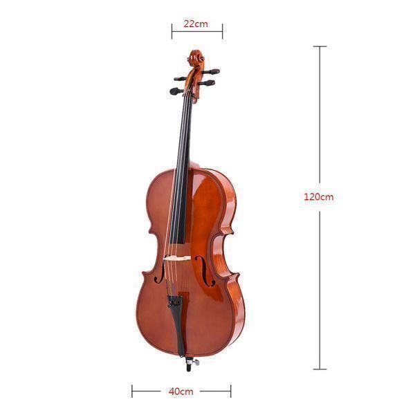 Strumenti musicali: Cello mit Fall 3/4 Größe Glanz-Finish – Nuovo (secondo la descrizione) da Chur venduto da _xtronix_ 2