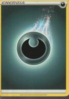 TCG POKEMON CARTA ENERGIA BASE 2020 OSCURITA' - NERO Italian