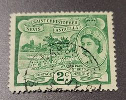 St. Kitts und Nevis 1954 briefmarke