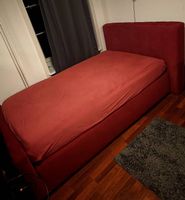 Boxspringbett Rot 120cm