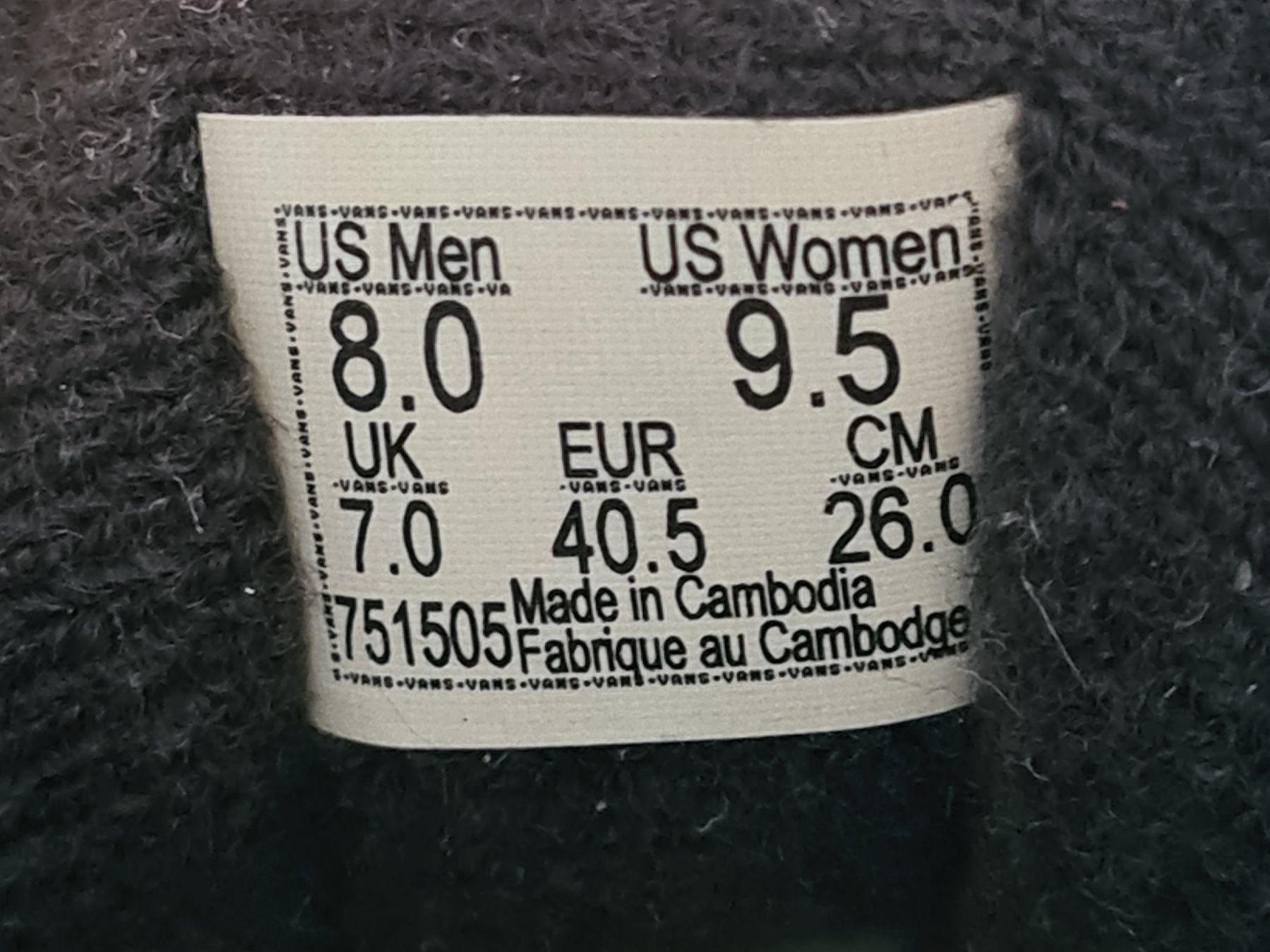 Vans Scarpe da uomo: Vans Sneaker "SK8-Hi" Größe 40,5 – Nuovo (secondo la descrizione) da St. Gallen venduto da charly92 3