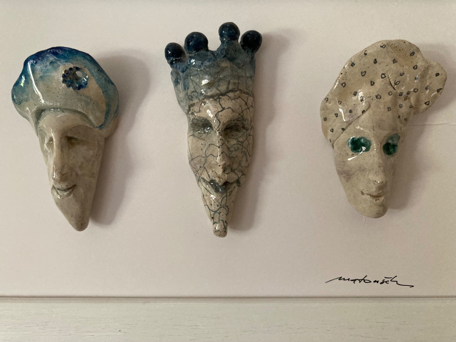 Skulpturen & Statuen: Keramikskulpturen in Rahmen – Gebraucht aus Bolligen von abara1 1