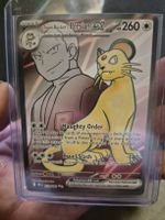 Pokemon Karte Team Rockets Persian EX 249/182 guter Zustand