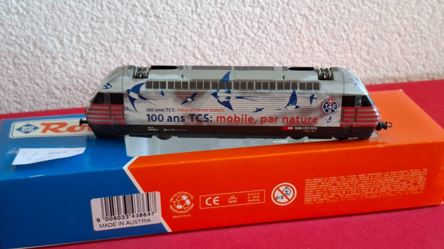 Roco Trains électriques: Roco : Re 460 " TCS " AC ,Digital – D'occasion à Märwil par Siebenzipfel
