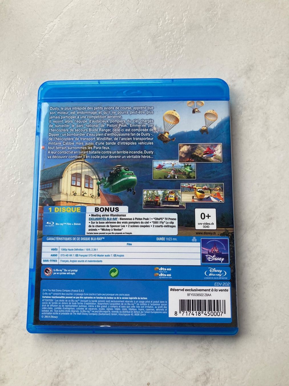 Tutti i DVDs: DVD Blu-ray - Planes 2 – Usato da Bassecourt venduto da CALUMET-X 1