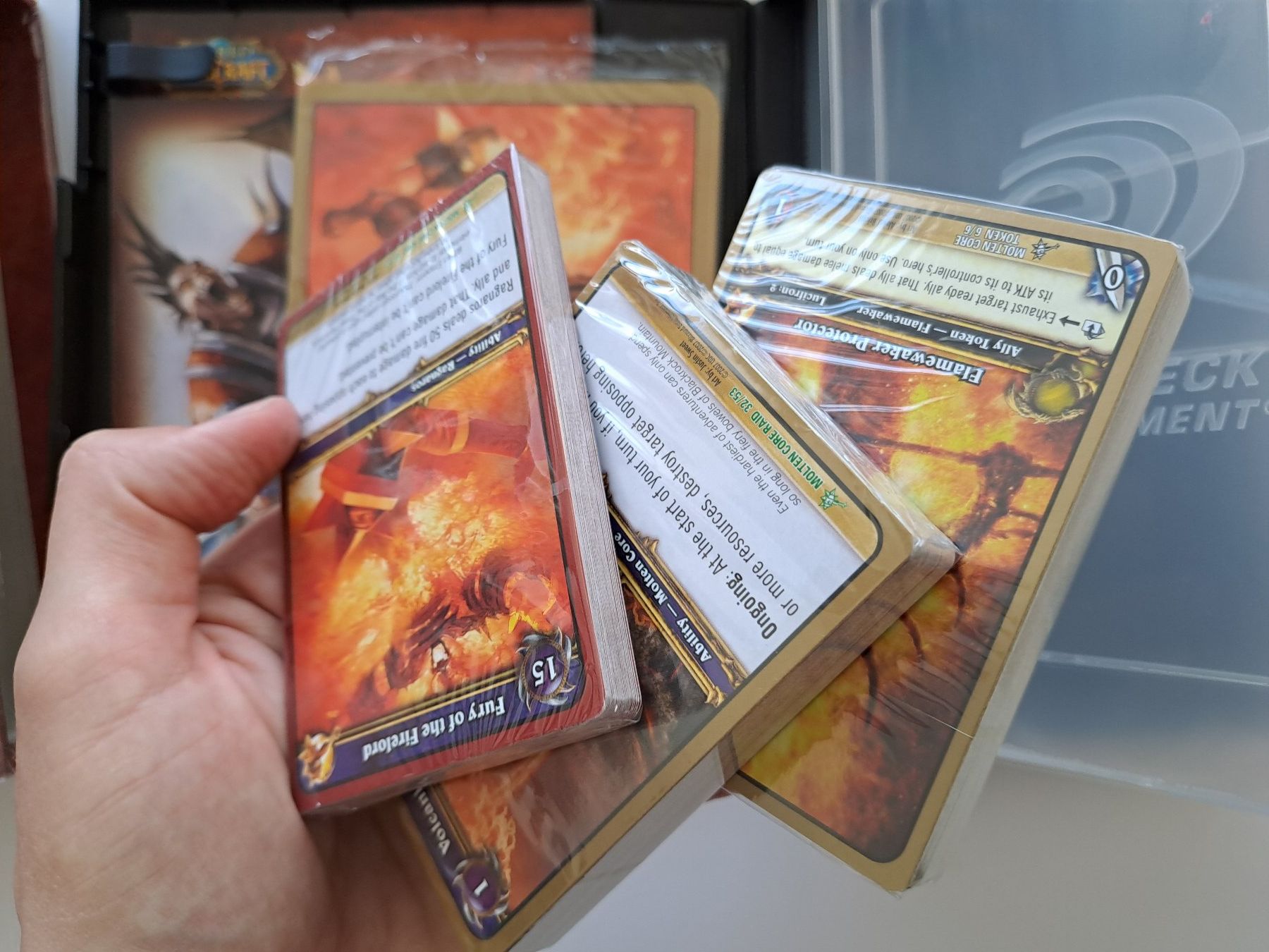 Giochi: WOW TCG Molten Core Raid Deck Englisch, Neu – Nuovo (secondo la descrizione) da Glashütten venduto da Schwebefisch 7