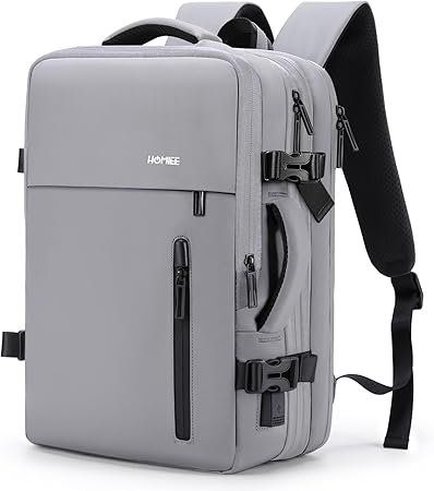 Reiserucksack | Handgepäck  | Laptop Rucksack - hellgrau NEU