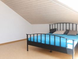 Metallbett 160x200 schwarz mit Matratze & Lattenrost