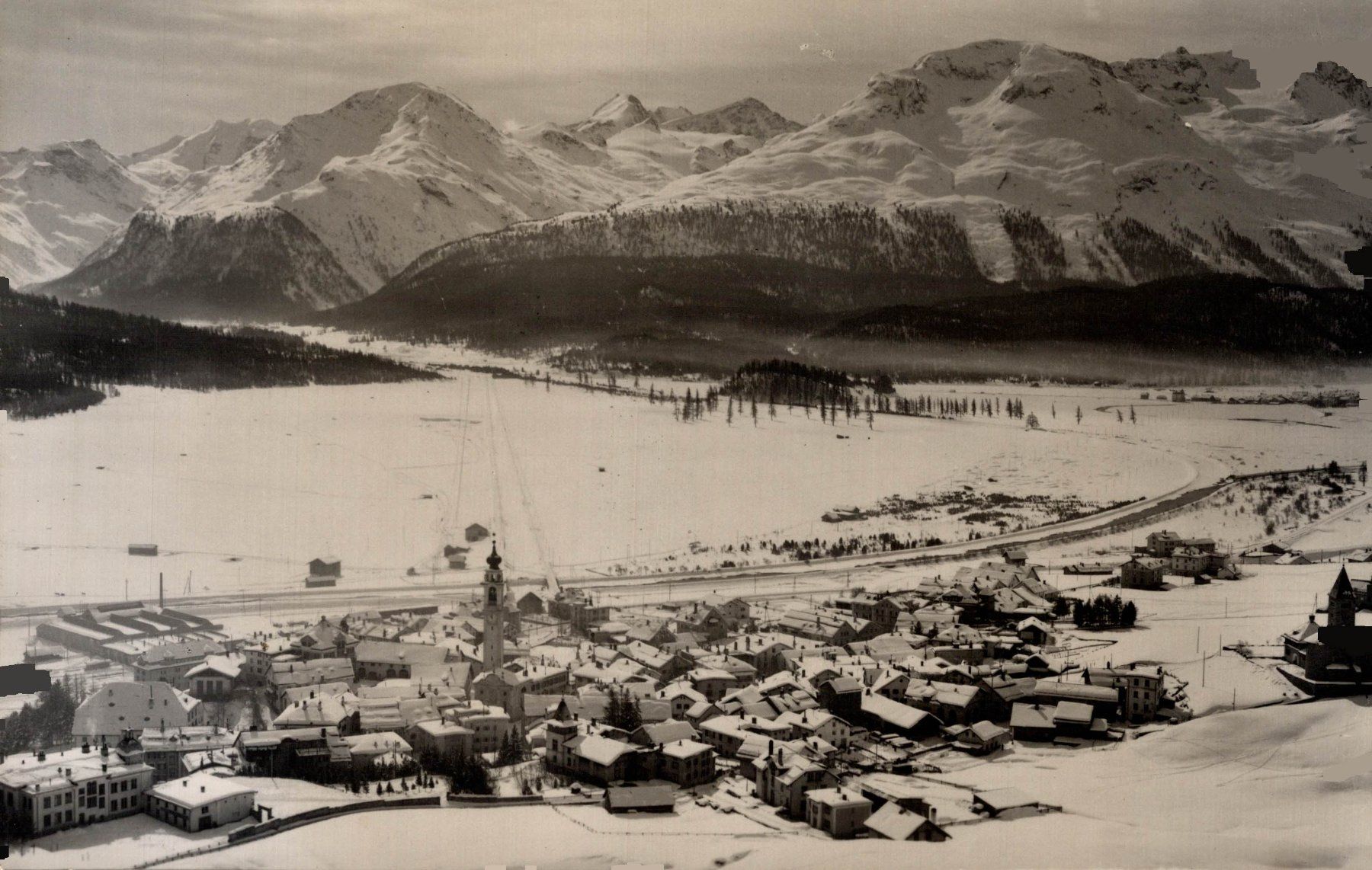 Cartoline postali: Samedan (Engadin) – Usato da Bronschhofen venduto da Astore