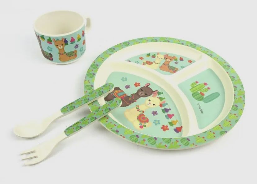 Set di piatti: Kleinkinder-Geschirr-Set Plant Based – Nuovo e nell'imballaggio originale da Busswil BE venduto da Fuchur2