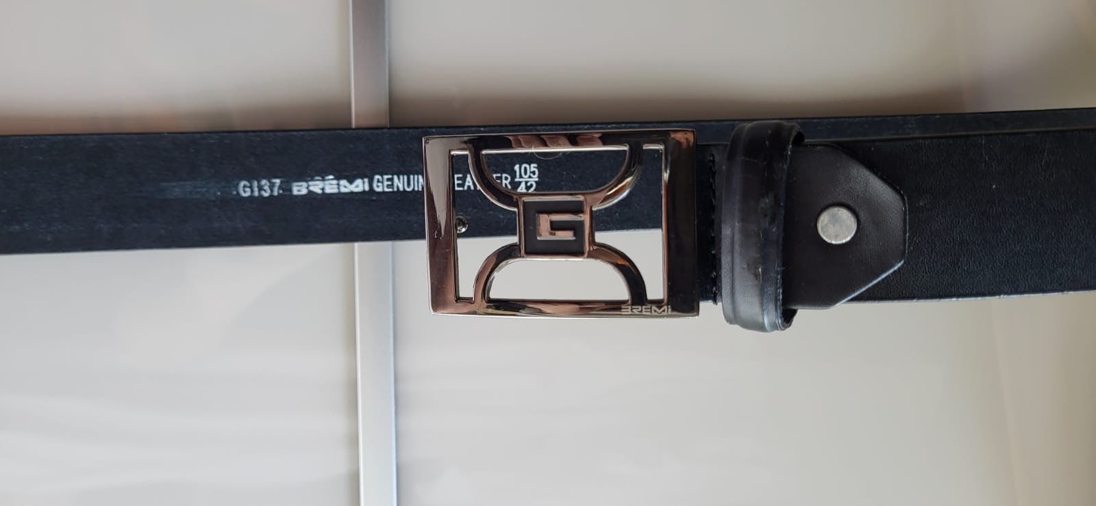 Ceintures: BREMI Gürtel aus echtem Leder, Grösse 105/42 – D'occasion à Curio par mia_vb5z 1