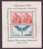 1938 Bloc Aarau W11neuf **