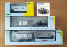 TRIX 1 Profi-Clubwagen + 2 Museumswagen Set / SALE!