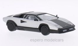 Lamborghini Countach Evoluzione 1987 silber / matt-schwarz