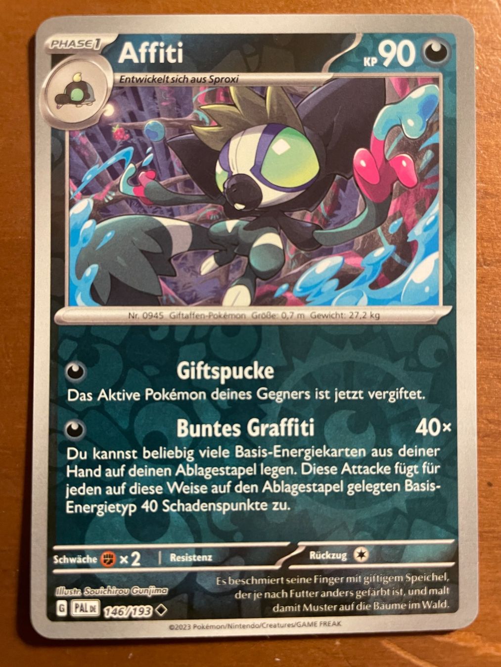 Pokémon Cartes à collectionner: Pokemon Affiti Reverse (Versand gratis) – Neuf (Voir description) à Chur par Angerson