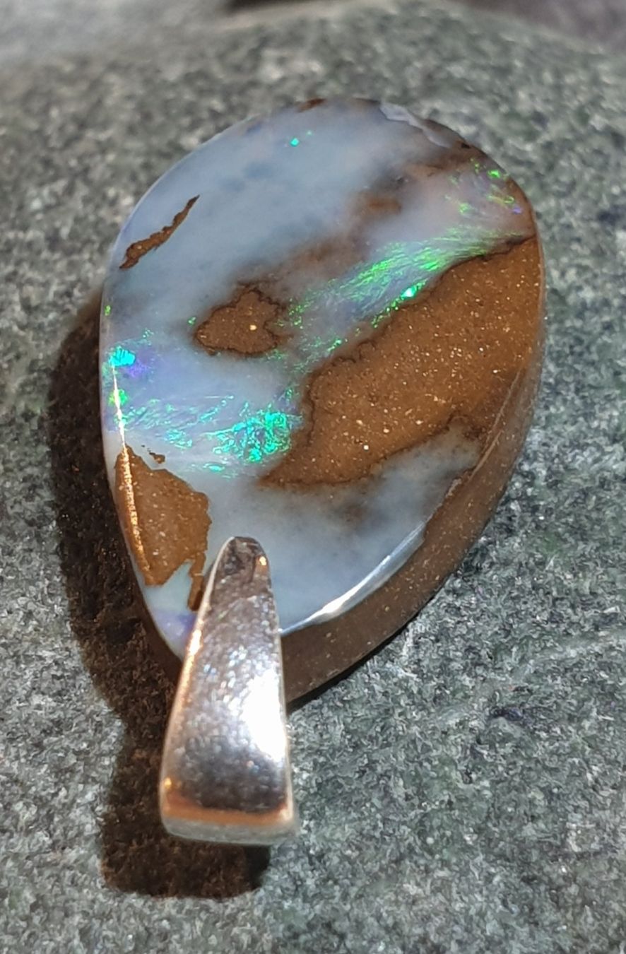 Ciondoli: Anhänger Boulder Opal. – Nuovo (secondo la descrizione) da Niederbüren venduto da Raphael014 1