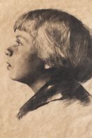 Kaltnadel-Radierung Joseph Uhl