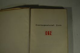 Photoalbum Eisenbaugesellschaft Zürich Fabrikkantine 1948