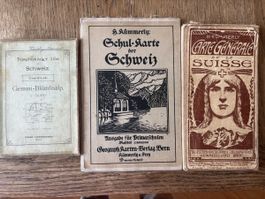 3 antike Landkarten