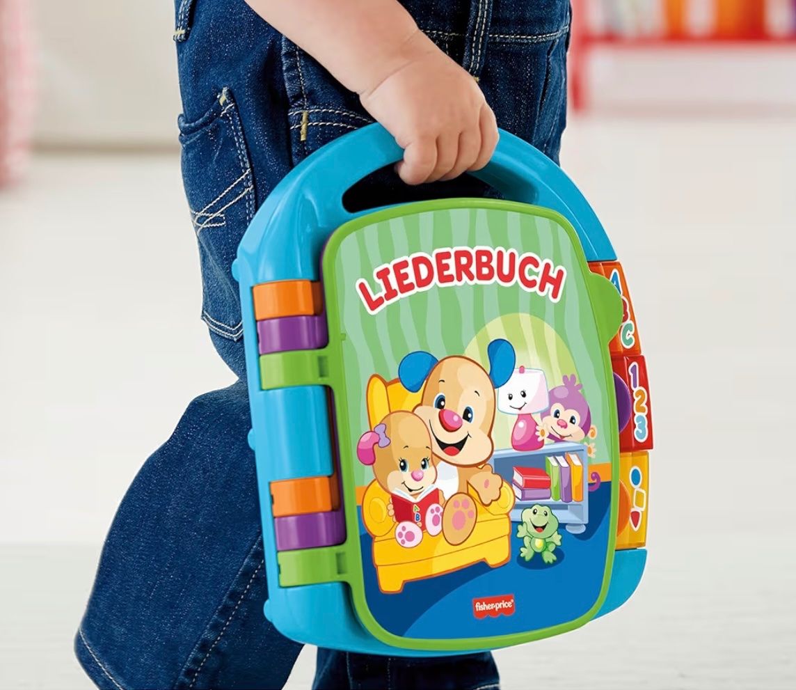 Fisher-Price Giocattoli: Fisher-Price Lernspass Liederbuch – Nuovo e nell'imballaggio originale da Basel venduto da Seifehuesli 4