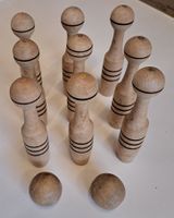 Kegelspiel Holzspielzeug ca. 60-jährig