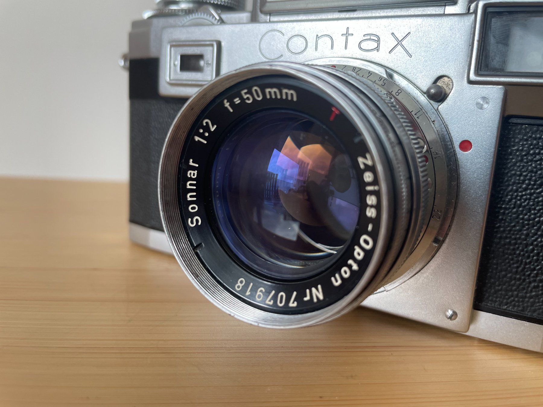 Contax Fotocamera: Contax IIIa et Sonnar 50mm 1:2 – Usato da Petit Lancy venduto da gil_hr6v 8