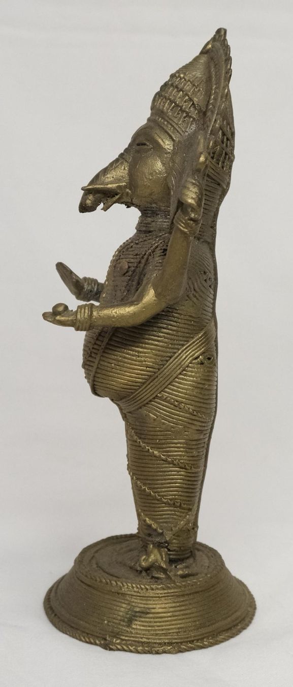 Sculture & Statue: Alte indische Dokra Statuette Ganesh – Usato da Zürich venduto da Melody2000 4