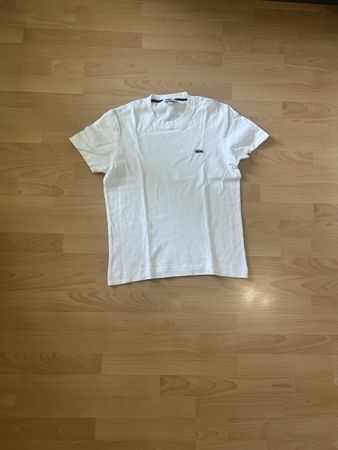 Lacoste T-Shirt, weiss, Grösse M