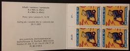 2001: Markenheftchen ** Proju Nr.50  mit 6x0.70/4x0.90 Rp.