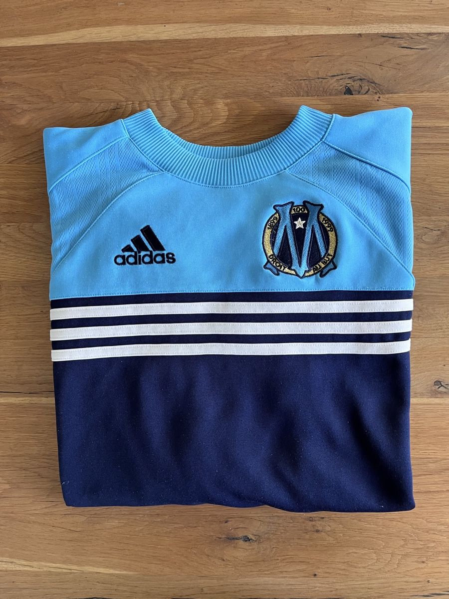 Adidas Maglioni & Felpe: Original Vintage Pullover Olympique Marseille Gr. L – Usato da Gümligen venduto da Knonk 2