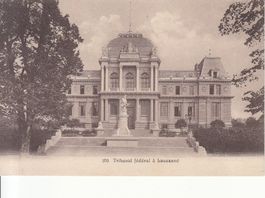 Lausanne Tribunal Fédéral 1910