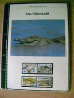 WWF Welt Wildlife Fund Nilkrokodil Broschüre