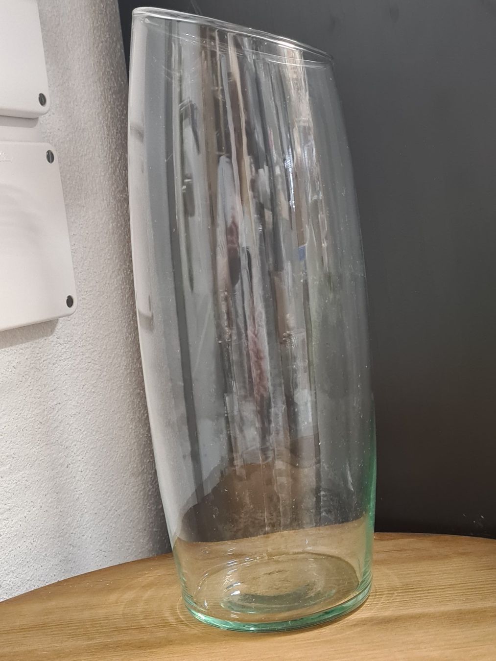 Vasi & Recipienti: Glas Vase 24.5/22.5 cm – Usato da Amriswil venduto da kleindeko 3