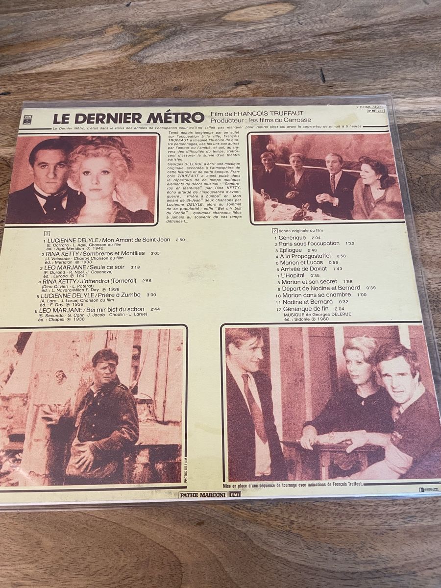 Dischi in vinile: Le dernier Métro - Georges Delerue – Usato da Hombrechtikon venduto da baersandro 1