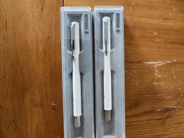 Parker Kugelschreiber weiss mit Logo neuwertig