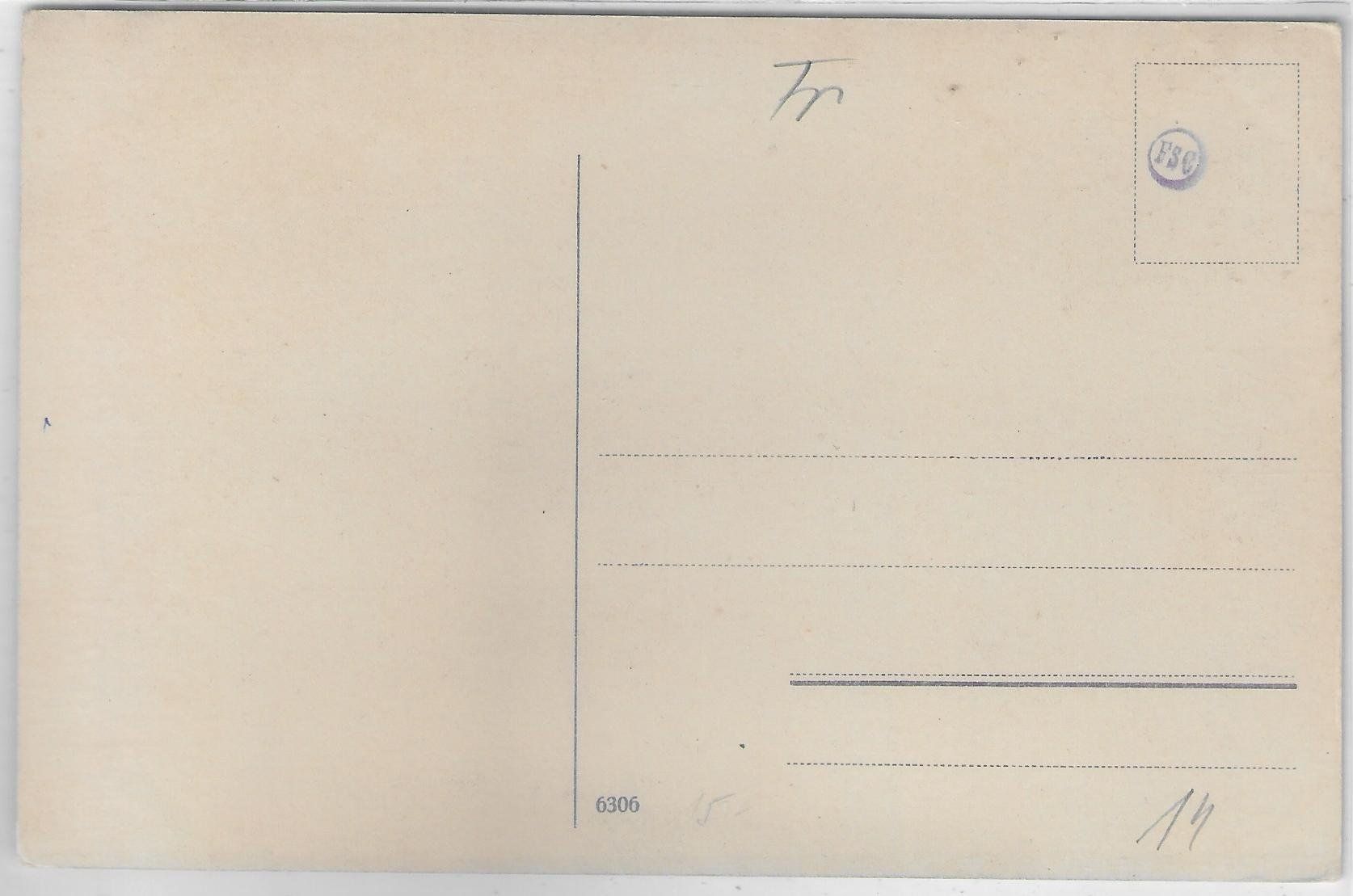 Ansichtskarten: Weesen am Wallensee - Kahnpartie - Litho – Gebraucht aus Ettingen von Kartenplanet 1