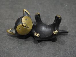 Niedliche Katze Kerzenhalter von Walter Bosse Herta Baller