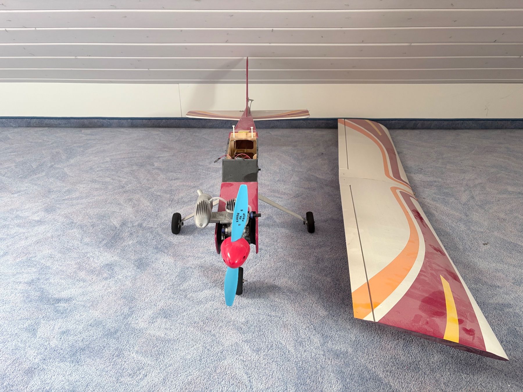Kyosho Modellismo RC: Modellflugzeug Calmato – Nuovo (secondo la descrizione) da Sattel venduto da lsc_k62p
