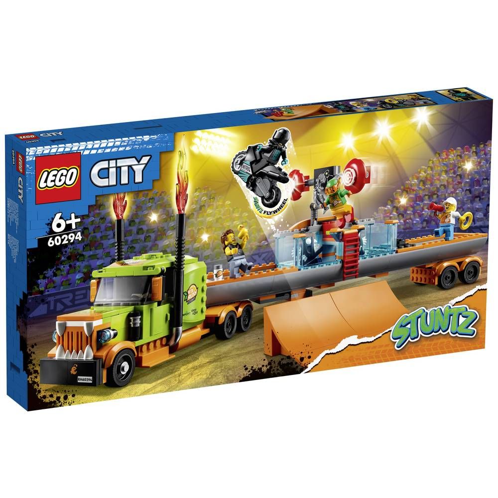 Lego Kit di costruzioni: 60294 Stuntshow-Truck – Nuovo e nell'imballaggio originale da St. Gallen venduto da brickli