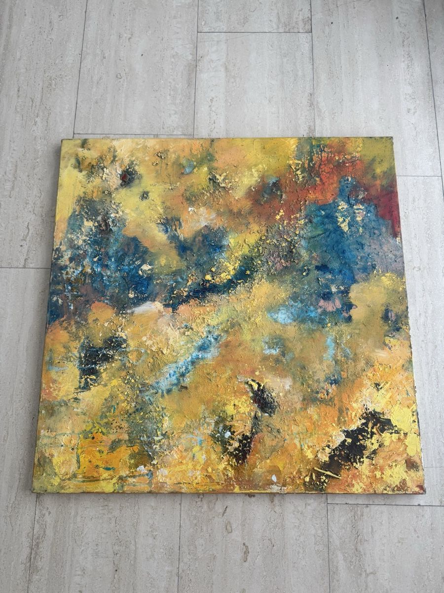 Tableaux: Zwei schöne abstrakte Acryl Bilder – D'occasion à Zürich par Sira33 2