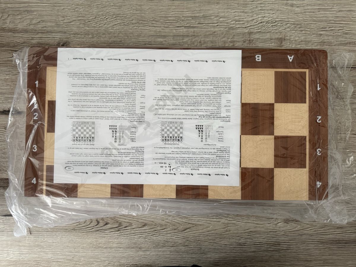 Giochi: Schachbrett inkl. Figuren Komplett – Nuovo (secondo la descrizione) da Willisau venduto da ste_sc8j 3