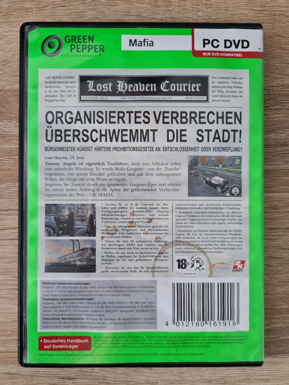 Giochi: Mafia (German) - PC – Usato da Carouge GE venduto da Franllo 1