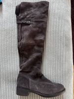 Tamaris Stiefel Damen Wildleder Grau
