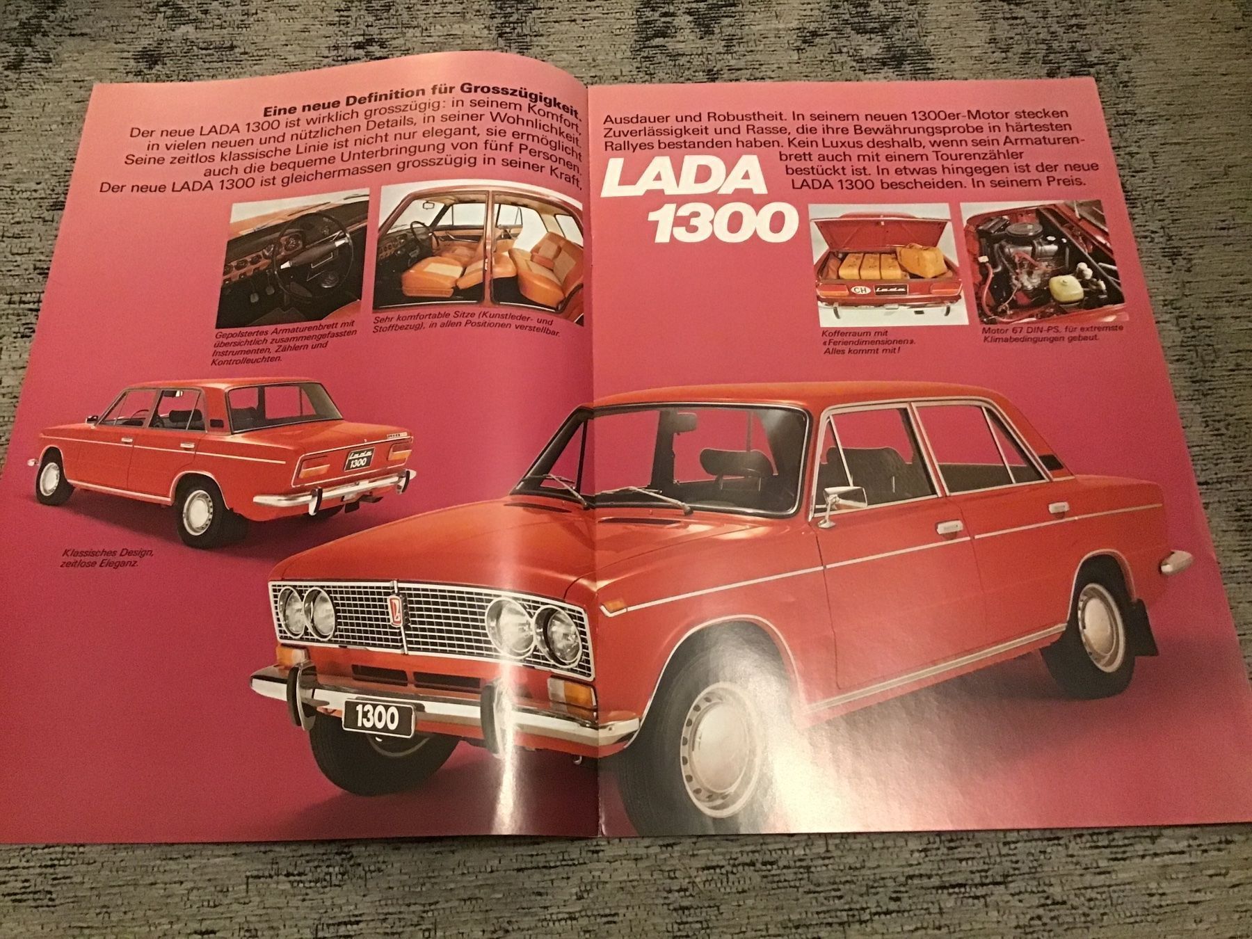 Lada Documenti: Lada 1300/1600/1500 Kombi Prospekt – Usato da Scherzingen venduto da Starseller62 1