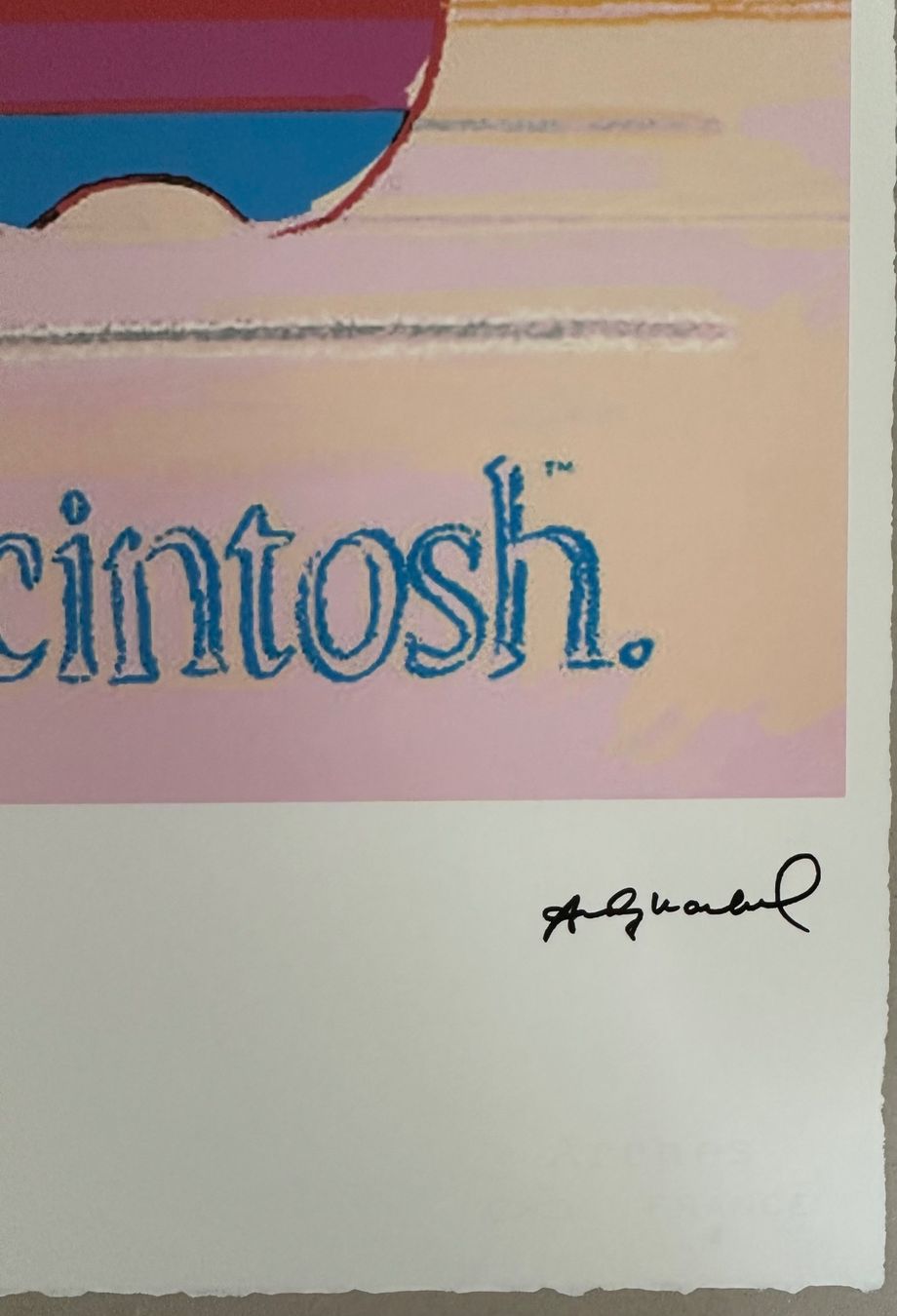 Gemälde: Warhol: Macintosh, POP Art, 30/100 – Neu (gemäss Beschreibung) aus Meilen von Smgdesign 2